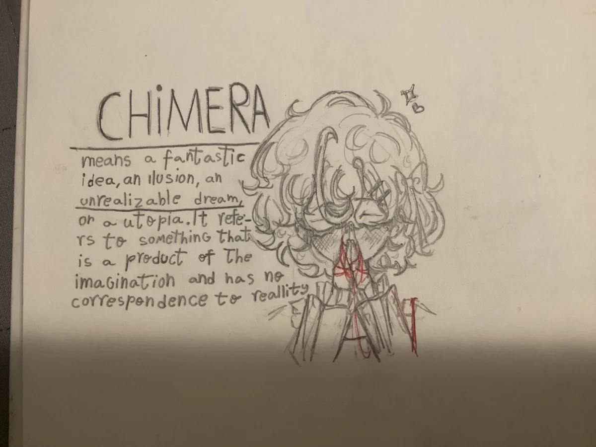 Desenhos de mil anos atrás dos meus ocs principais