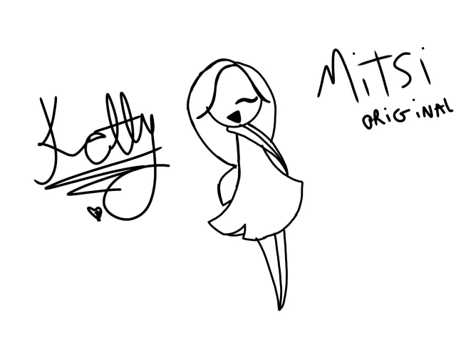 MITSI DESENHO ORIGINAL
