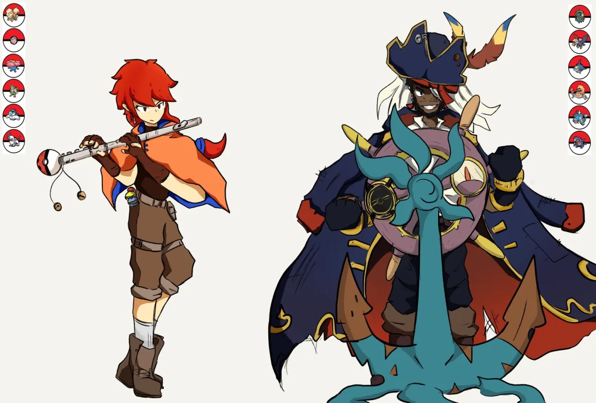Design de Treinadores Pokemon