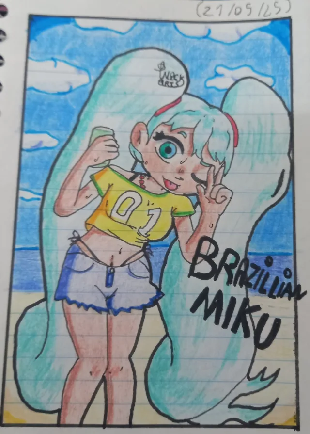 Brazillian miku 🇧🇷
