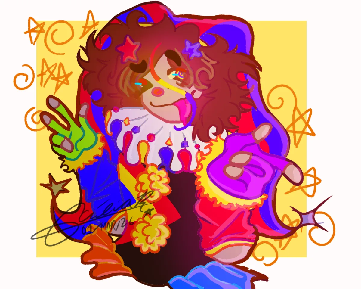 I am a little clown.