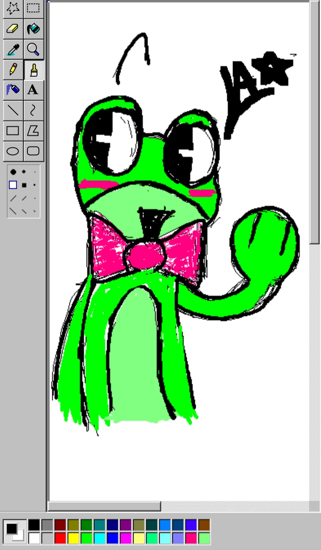Ribbit js paint