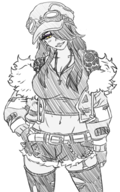 Sketch de personagem