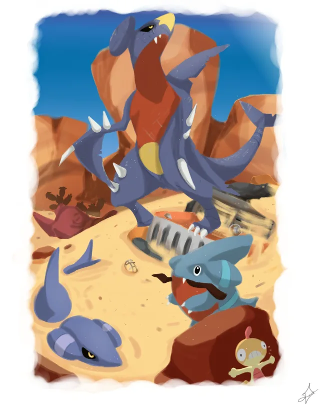 Paraiso pokemon Garchomp