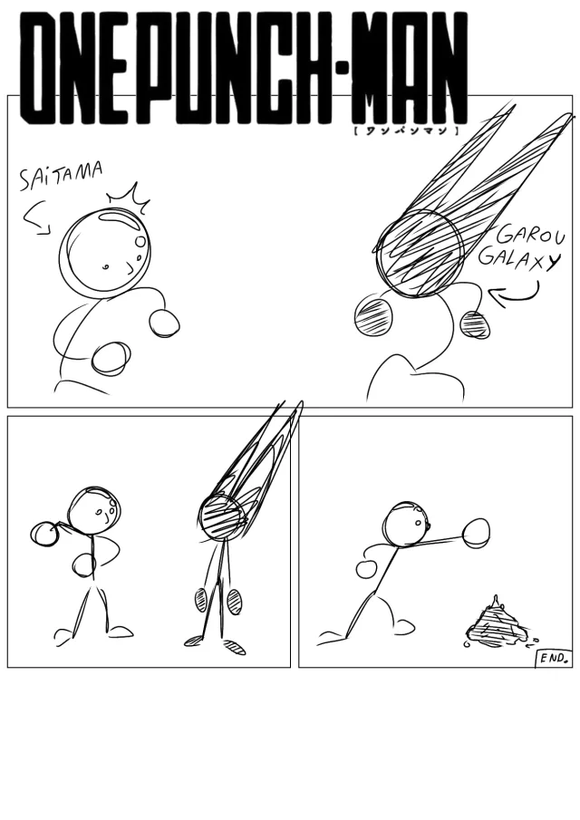 One-pouch man Edição 100% oficial direto do camelô fresquinha