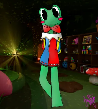 Digital circus ribbit