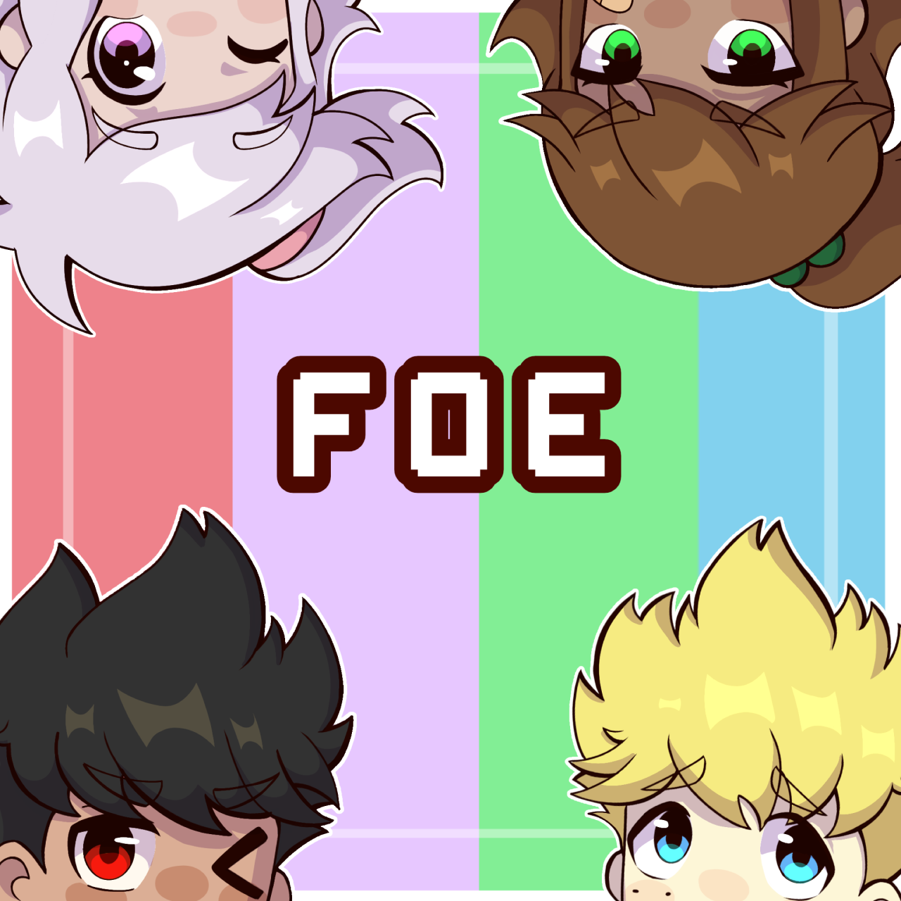 Meus personagens versão mini