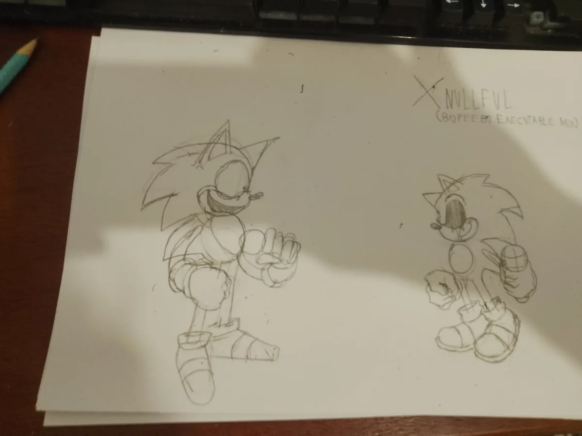 Friday Night funkin concept mix of sonic.exe