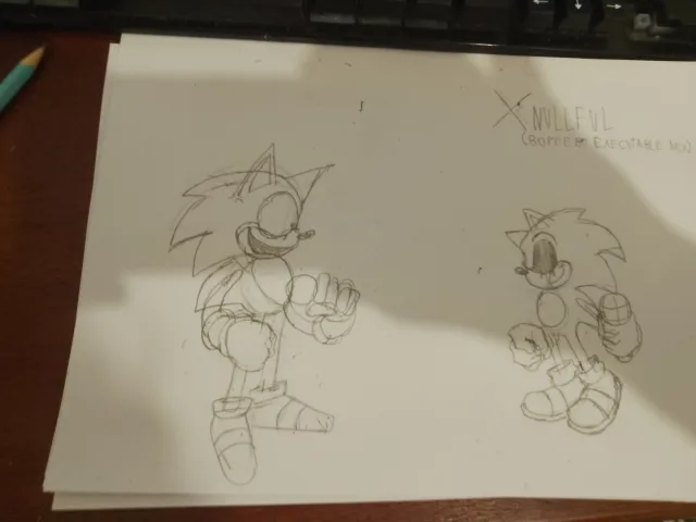 Friday Night funkin concept mix of sonic.exe