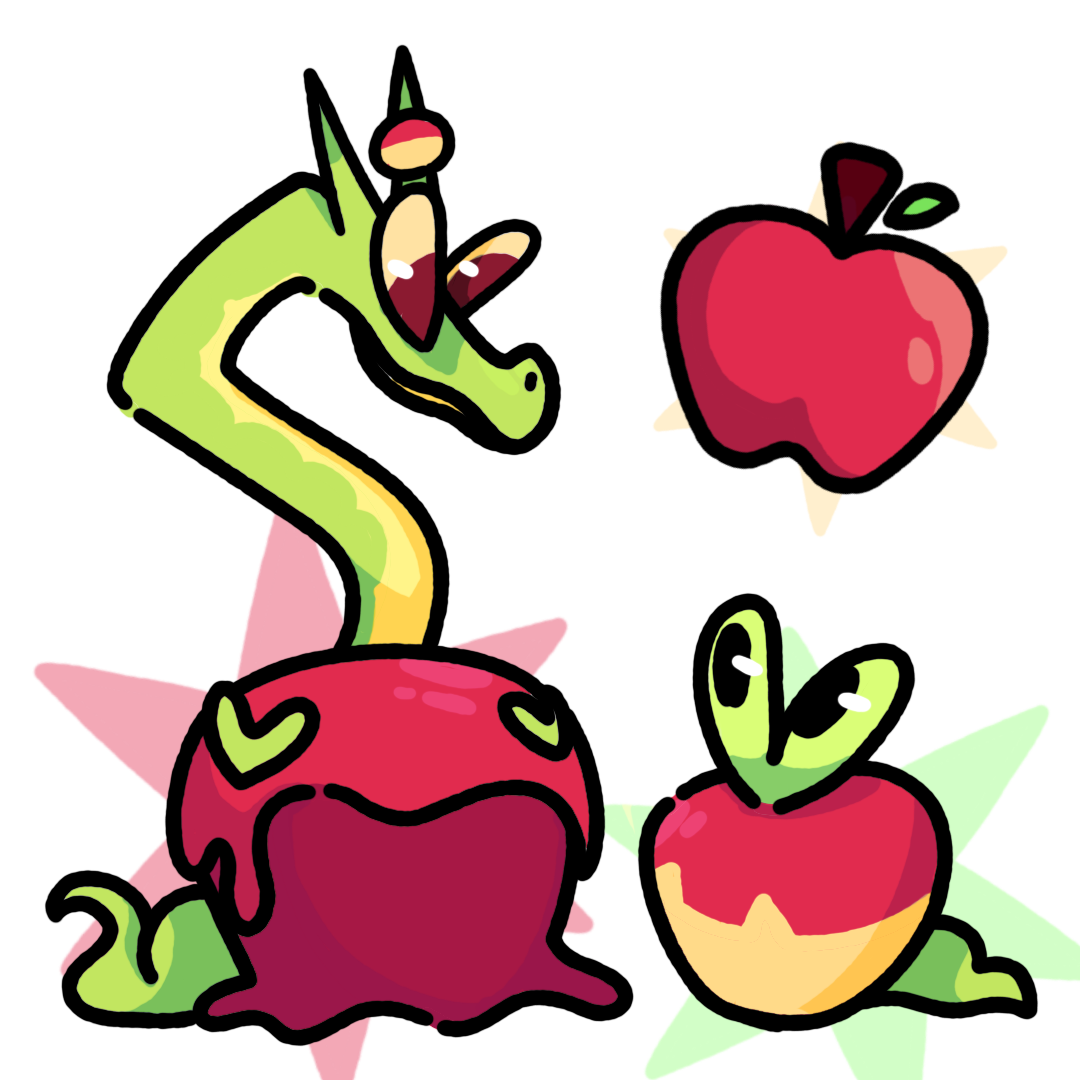 Hydrapple & Applin