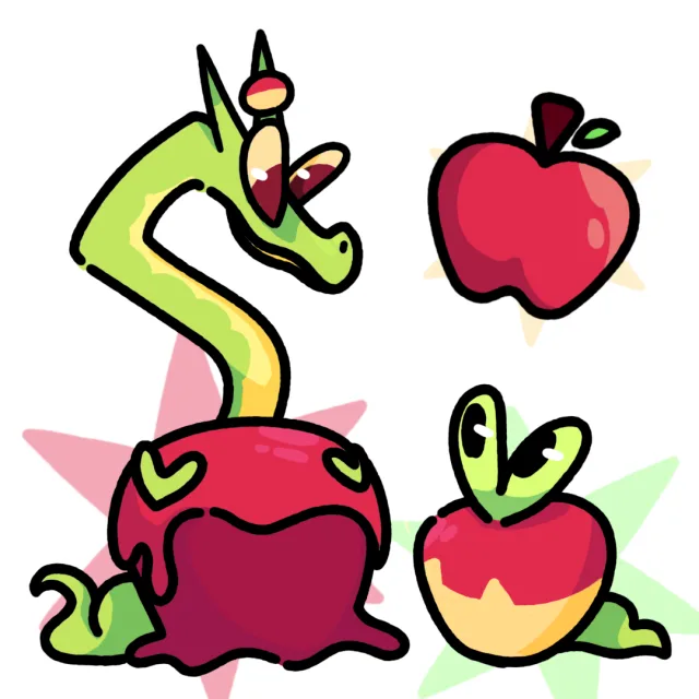 Hydrapple & Applin
