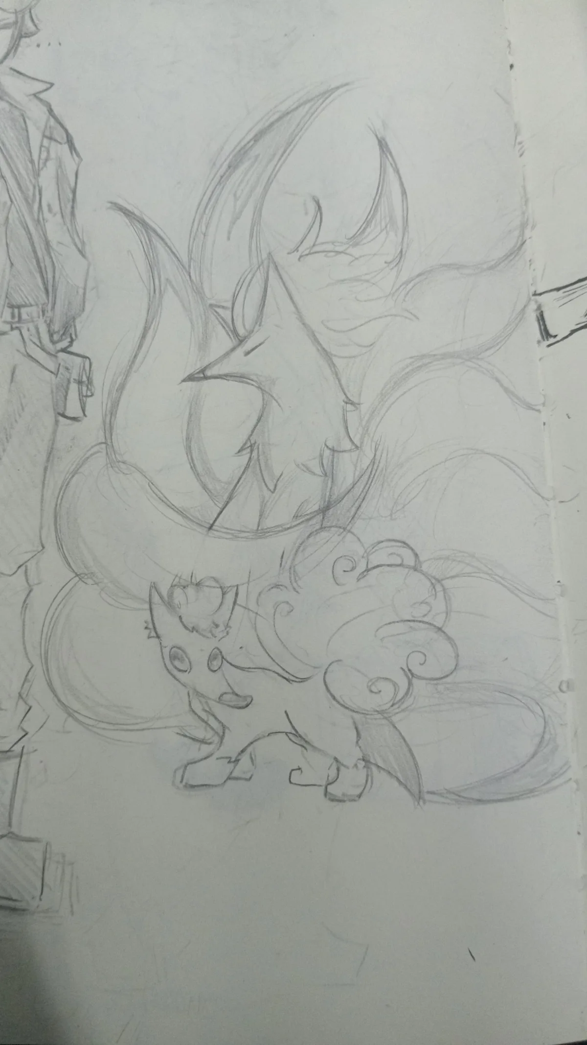 Vulpix e ninetales