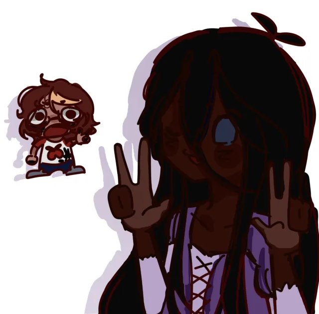Meus ocs para o Halloween pt 3