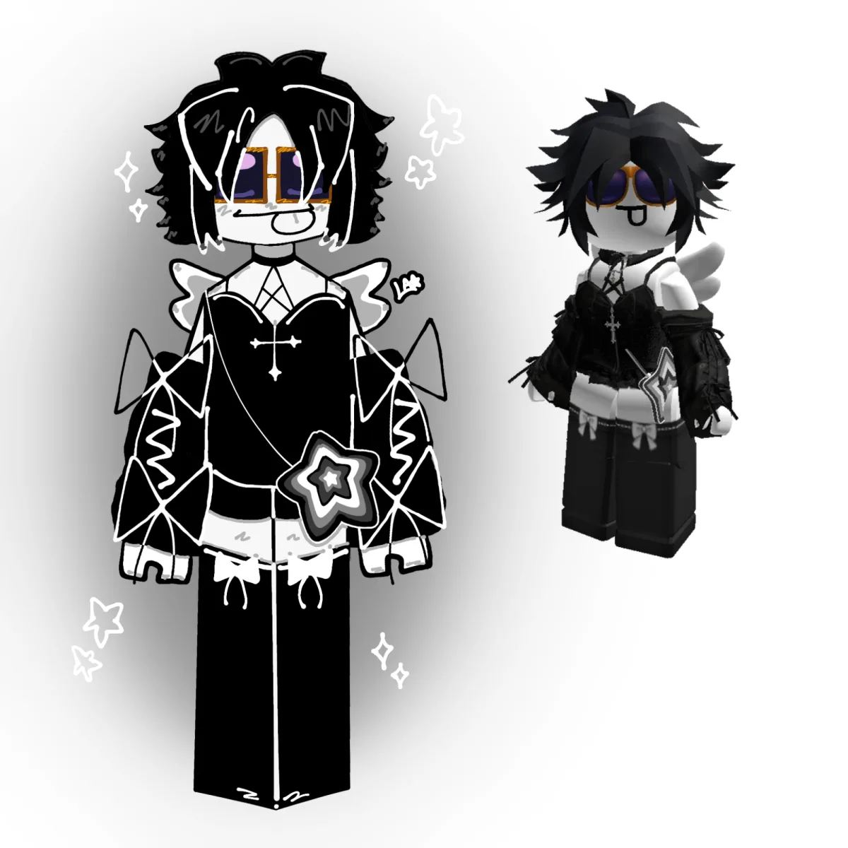 Meu avatar do Roblox! :D
