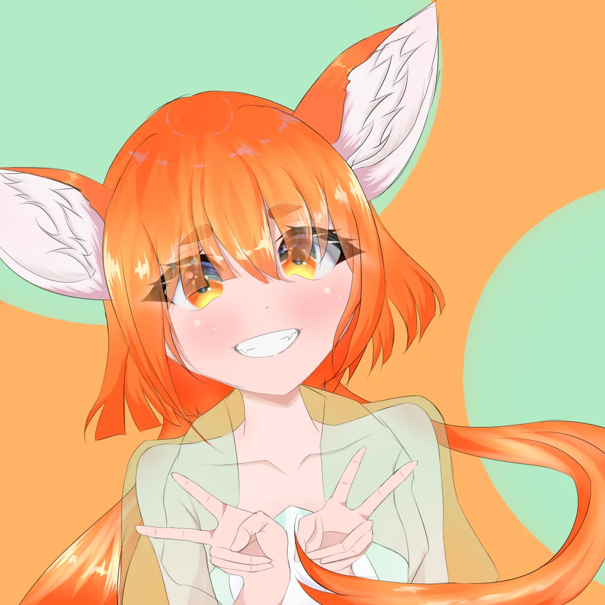 Fan art by vtuber feneko