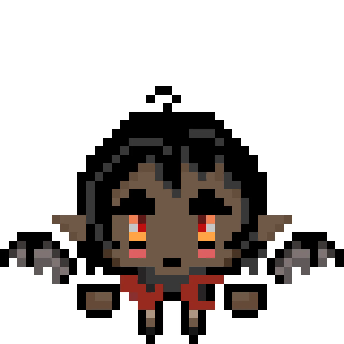 Pixel art Fanart vtuber: ItsMirai