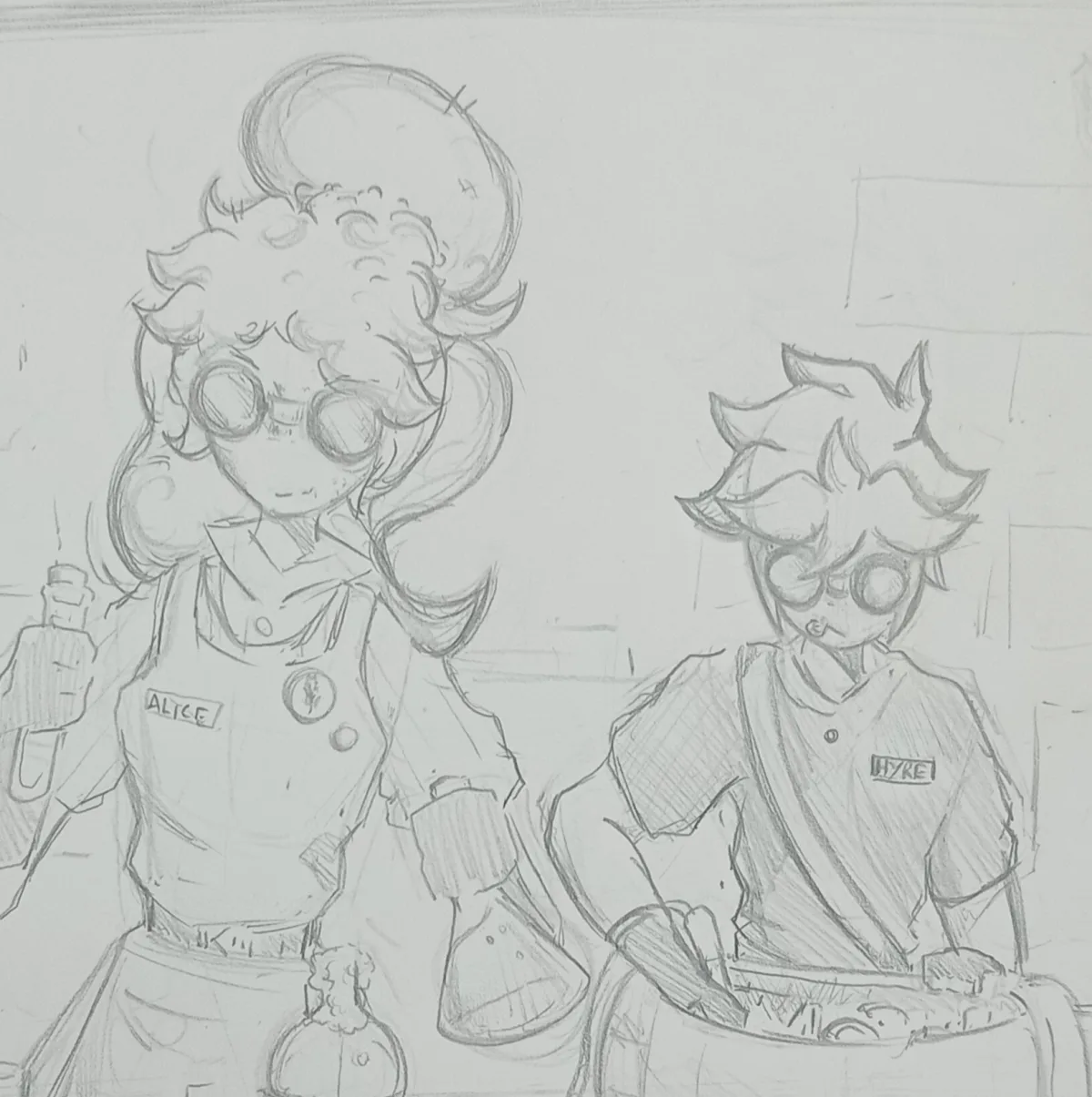 Hyre e Alice Doodles