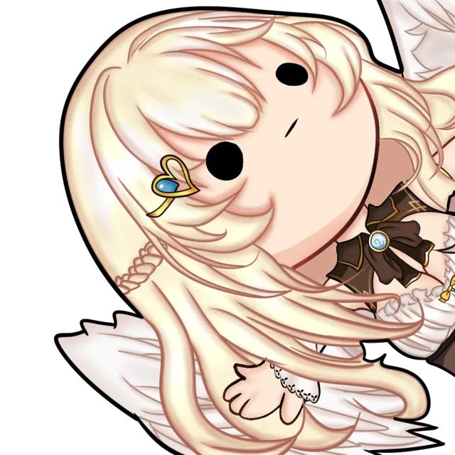 Commissioned emote from vtuber Kirari (Lying Down)