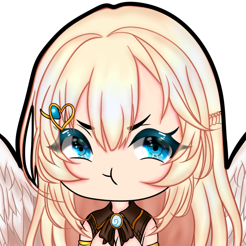 Commissioned emote from vtuber Kirari (Annoyed)