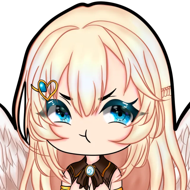 Commissioned emote from vtuber Kirari (Annoyed)
