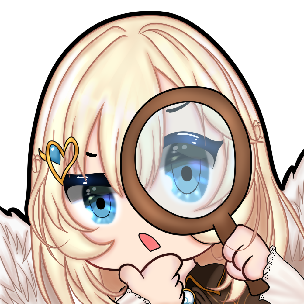 Commissioned emote from vtuber Kirari (Detective)