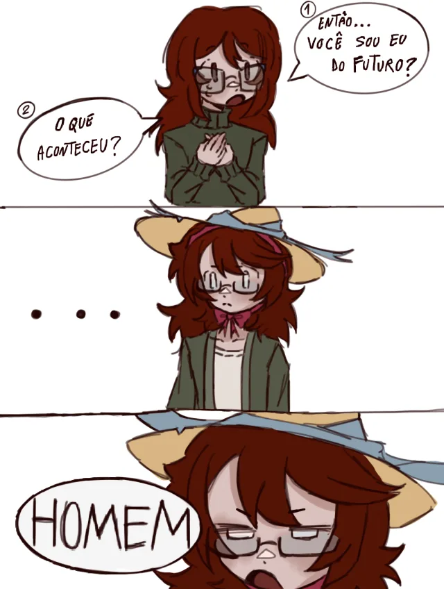 “Oque aconteceu?”/ Hora de aventura Betty grof