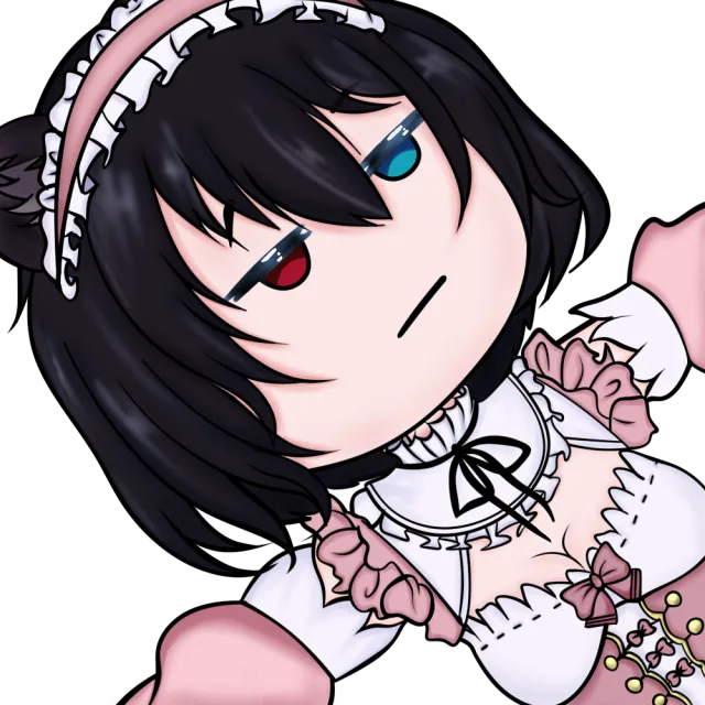 Commissioned emote from vtuber Venus (Lying Down)