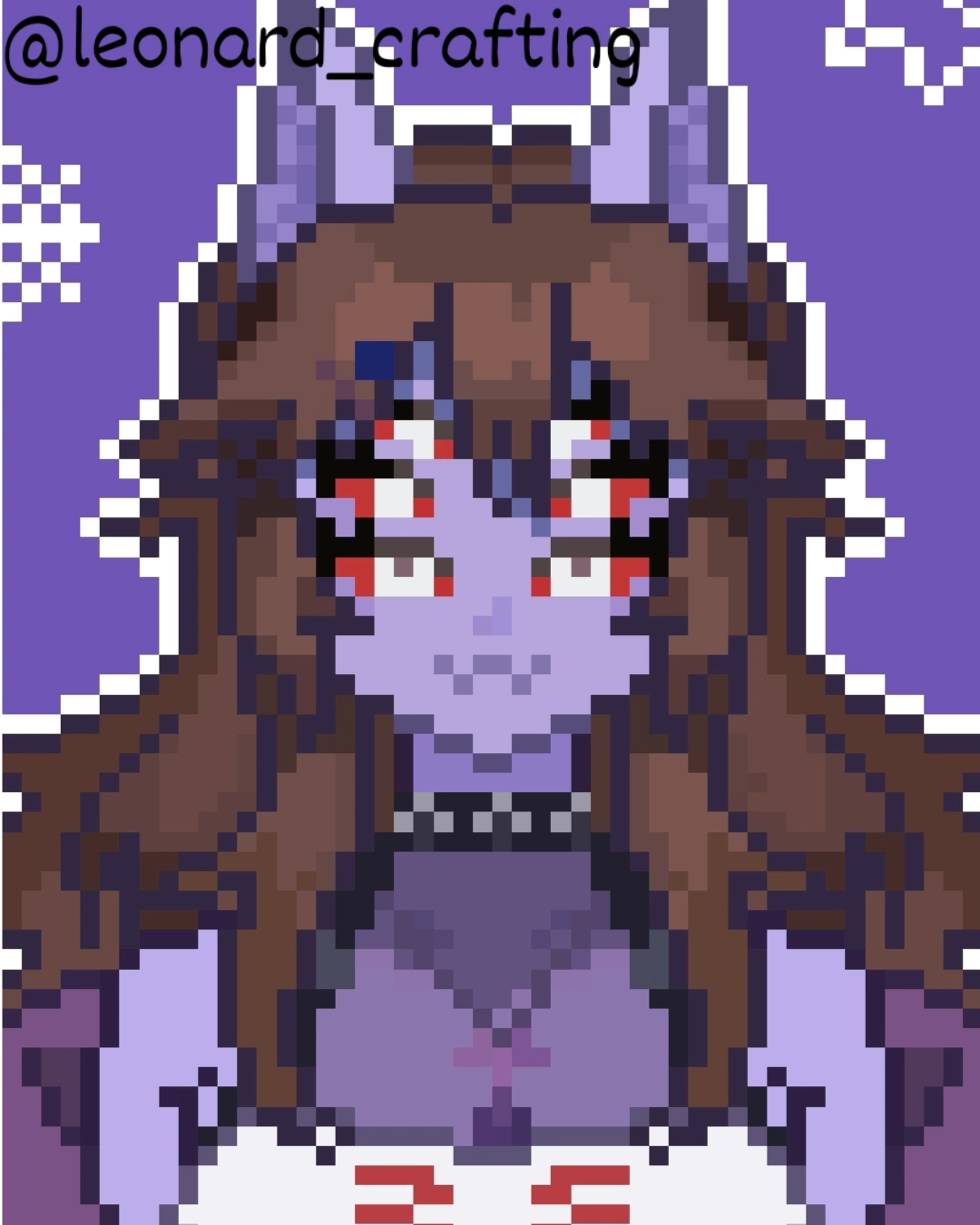 Repost de uma pixel art