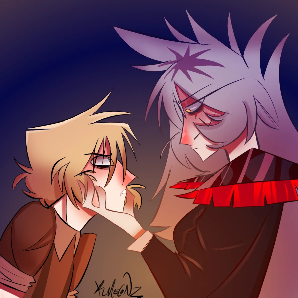 Ellengard testando a paciencia do Klein