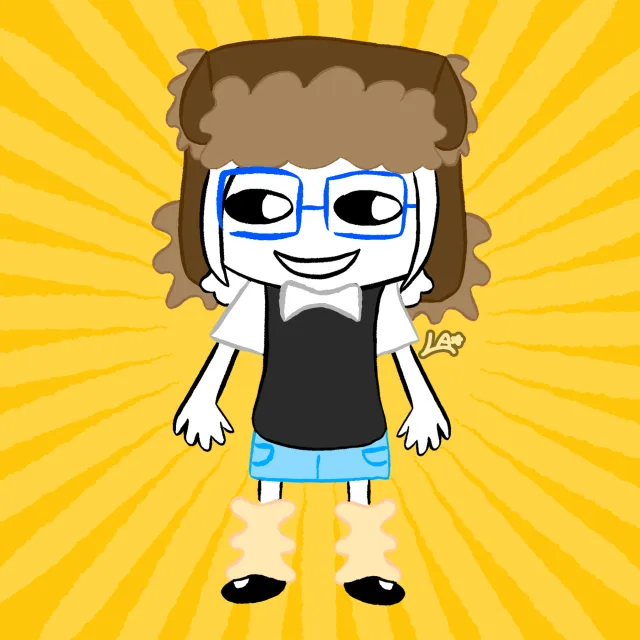 PaRappa the Rapper mais com a minha oc