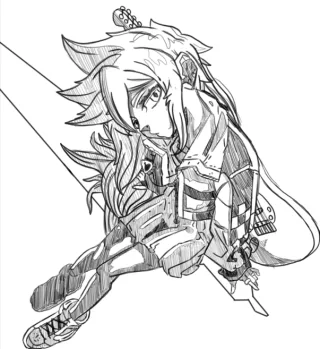 Guitarrista em perspectiva