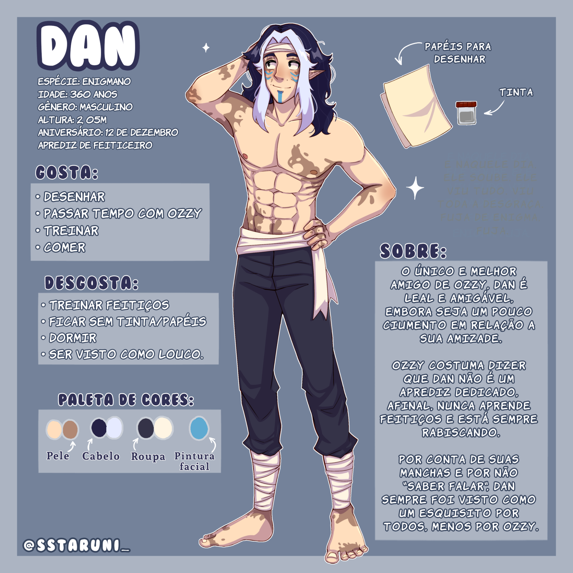 Folha de referência- Dan