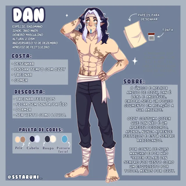 Folha de referência- Dan