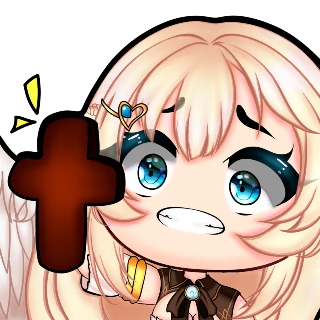 Commissioned emote from vtuber Kirari (Cross)
