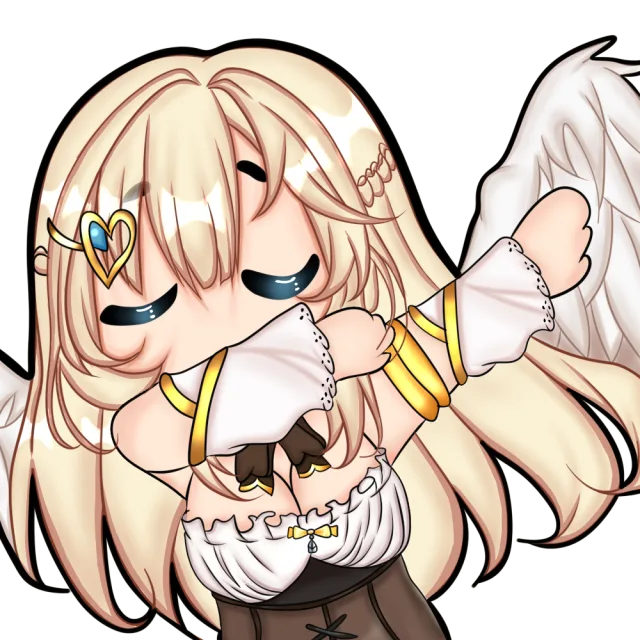 Commissioned emote from vtuber Kirari (Dab)