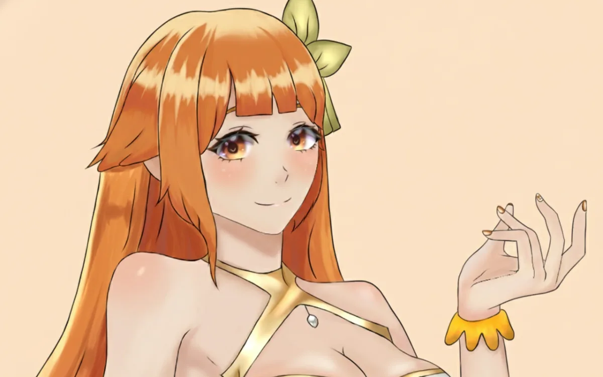 Wallpaper Autumn girl