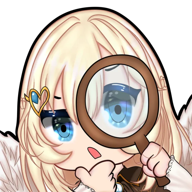 Commissioned emote from vtuber Kirari (Detective)