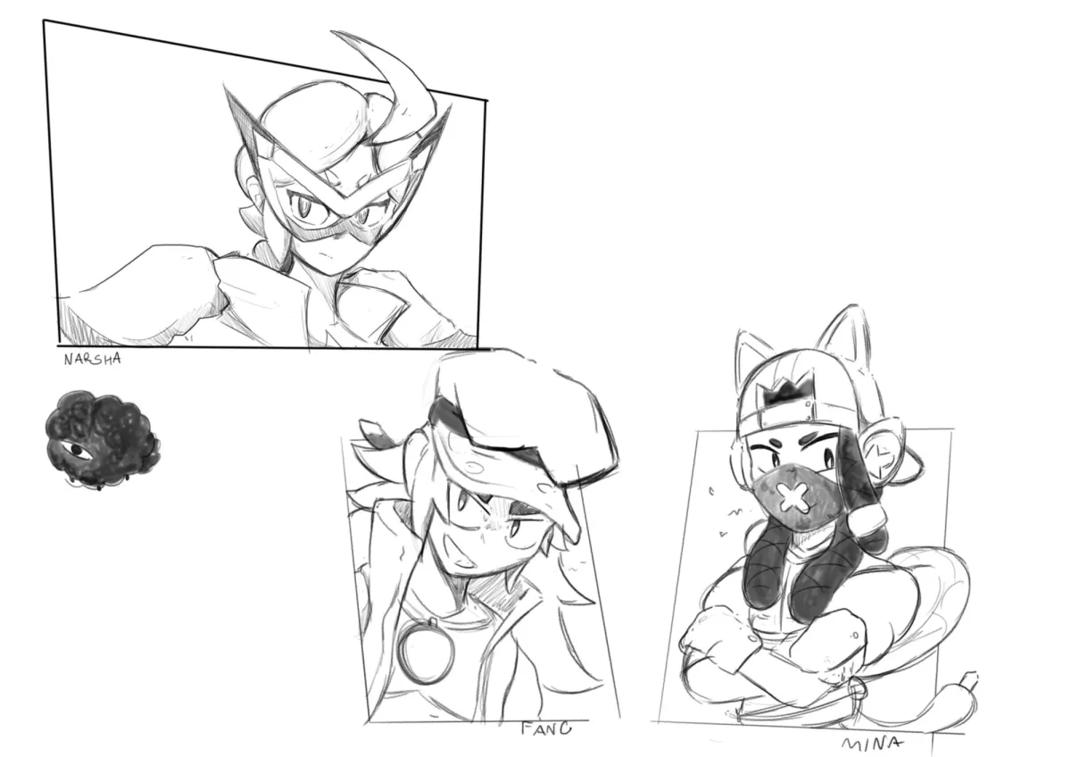 Charcter Sketches