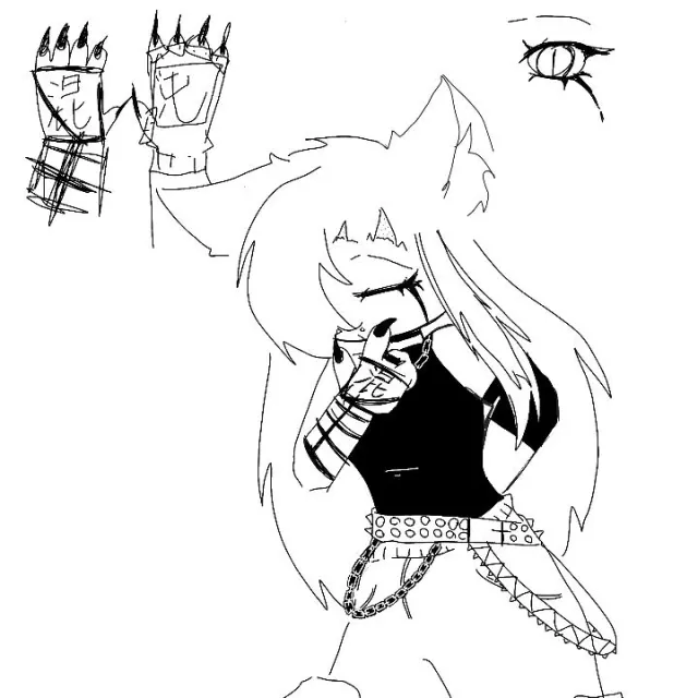 Kanjis na mão da Yüfâ :3 (+ design fixo da Yüfâ V5)